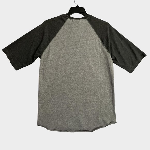 Champion Surfing Longboard Classic Santa Cruz Raglan T Shirt Gray Mens Large L - Picture 4 of 8